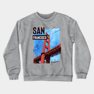 San Francisco bridge Crewneck Sweatshirt